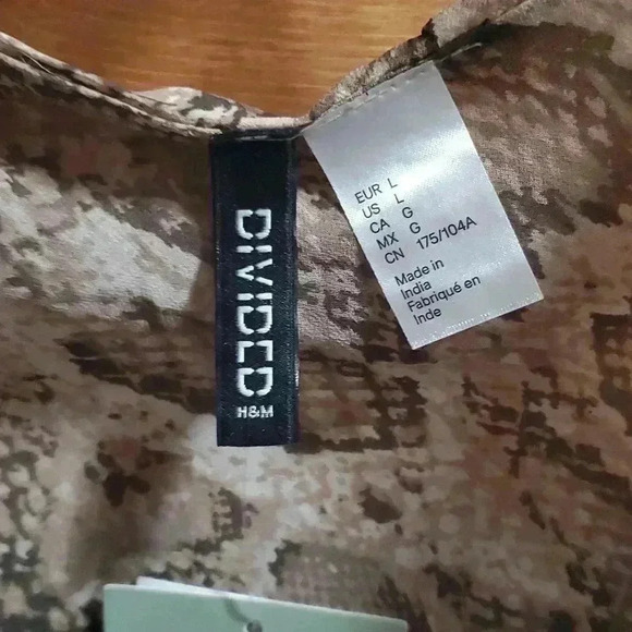 ☆☆☆Divided long sleeve blouse - Picture 4 of 9